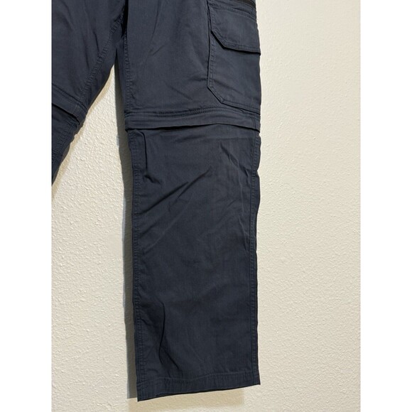BC Clothing Mens Cargo Convertible Zip Off Camping Cargo Pants Size Large Belted - Picture 6 of 16